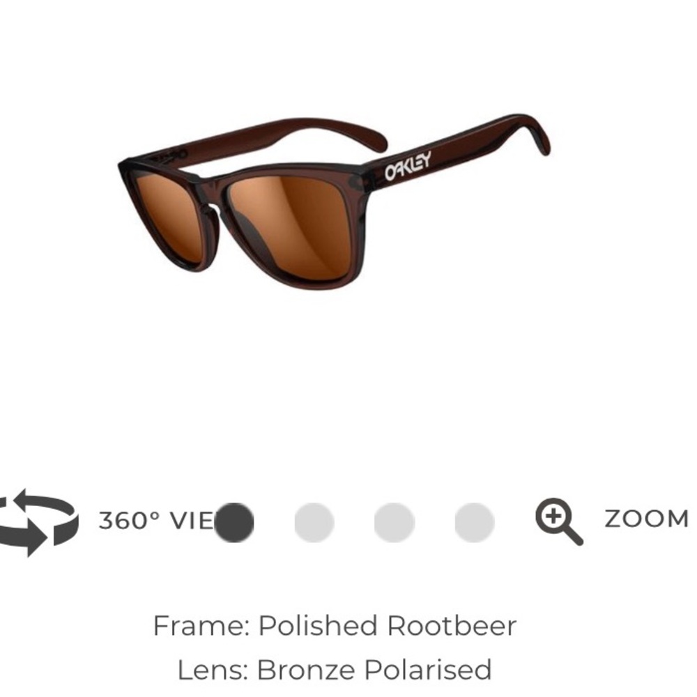 Polarized Oakley Frogskins